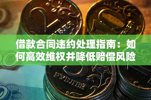 武汉借款合同违约处理指南：如何高效维权并降低赔偿风险？